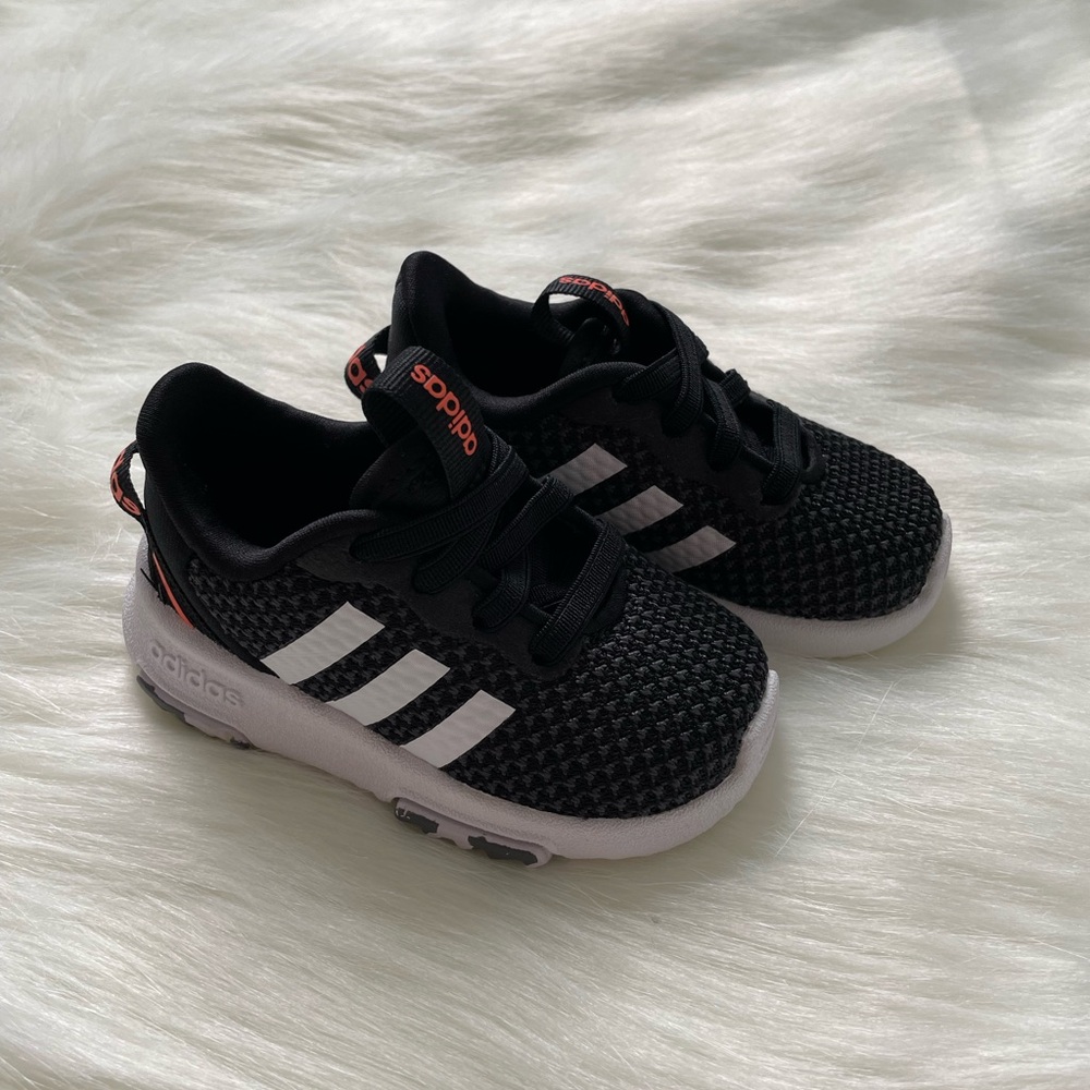 adidas Black White Baby Walker Sneakers